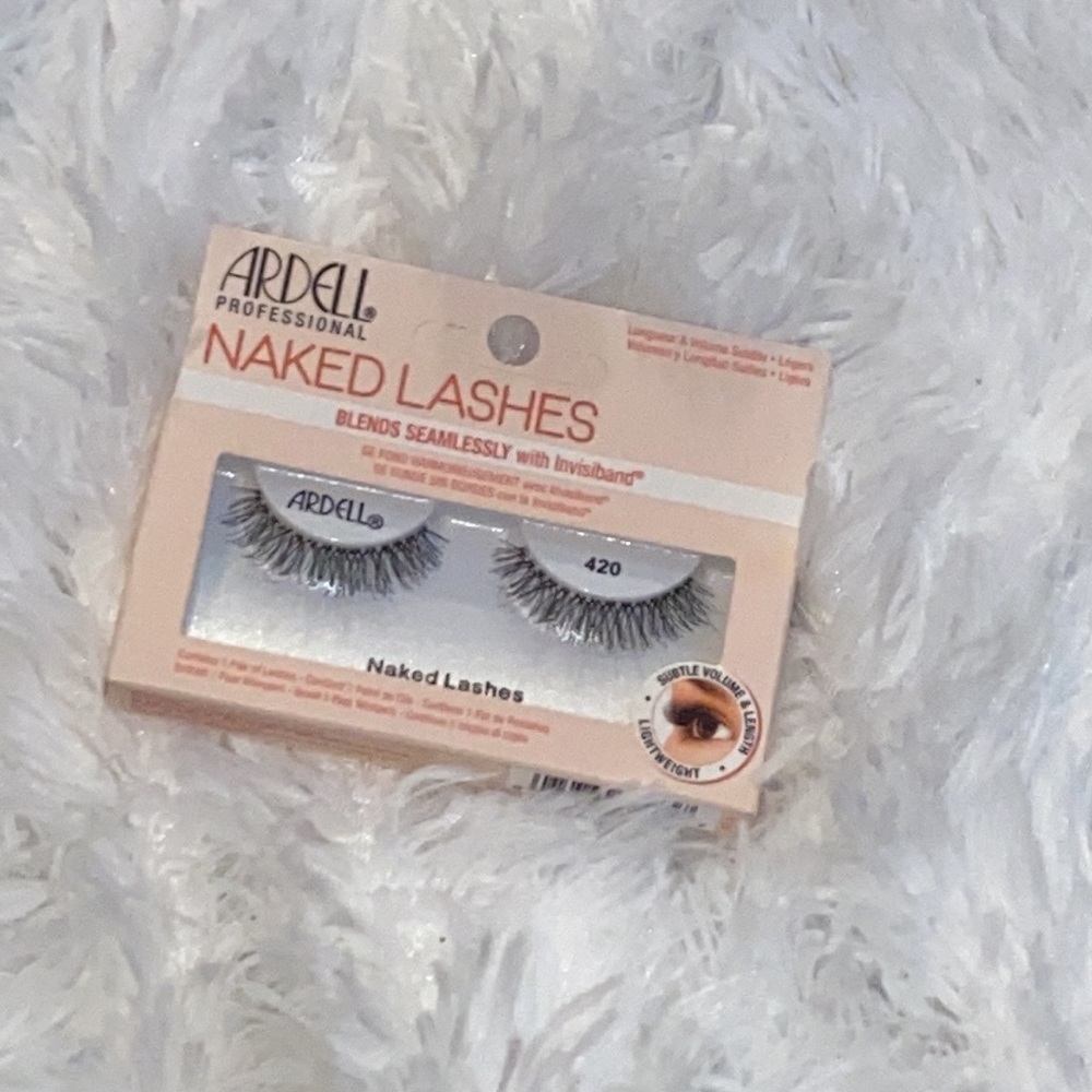 😍New n' package Ardell False Eyelashes Naked Lash Style Number 420 Lash - 1pr